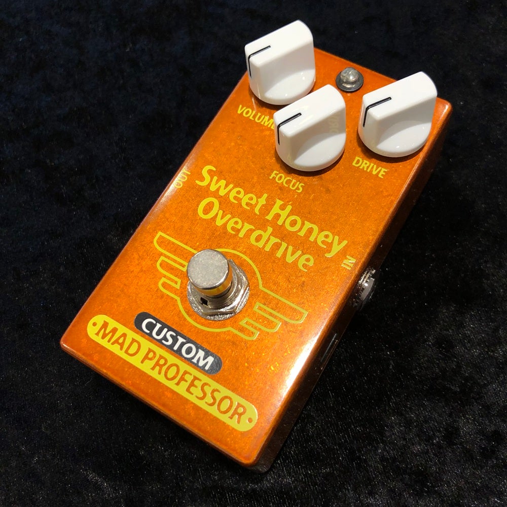 MAD PROFESSOR Sweet Honey Overdrive CUSTOM Fat Bee mod マッド