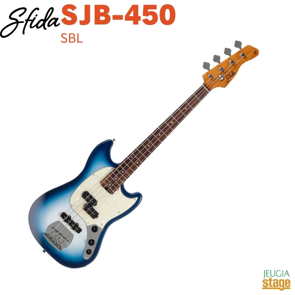 RSM Bass エレキベース ライトブルー Sfida SJB-450 SBL(Sky Blue)スフィーダ エレキベース スカイブルー