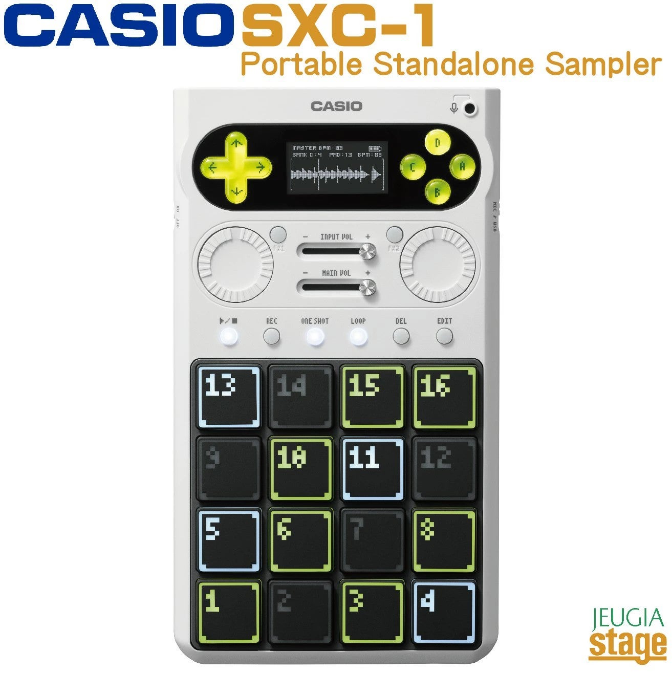5月28日発売：ご予約承り中】SXC-1 Portable Standalone Samplerカシオ