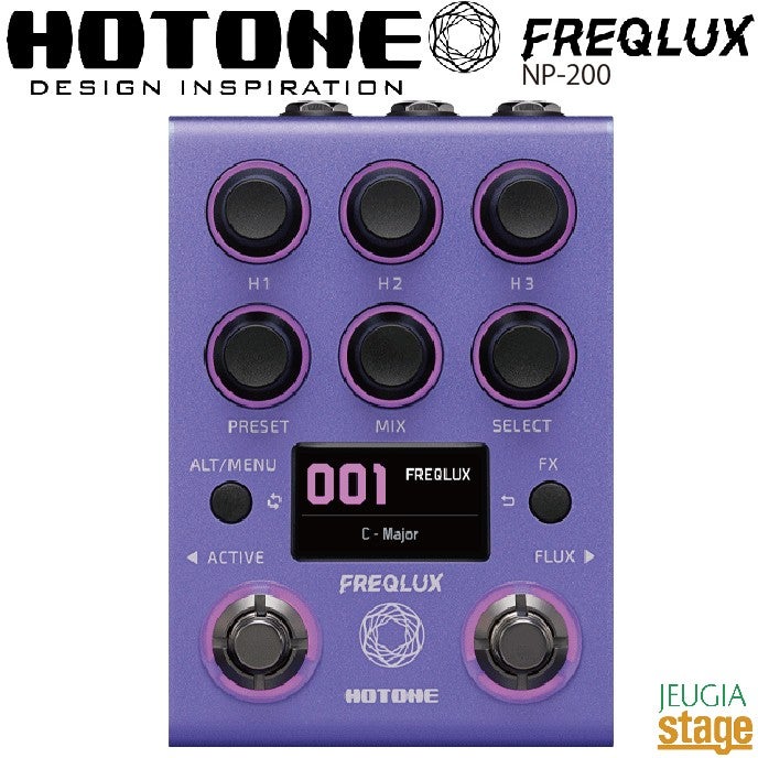 新製品】HOTONE NP-200 FreqluxTriple-Voice Pitch Pedalホットトーン