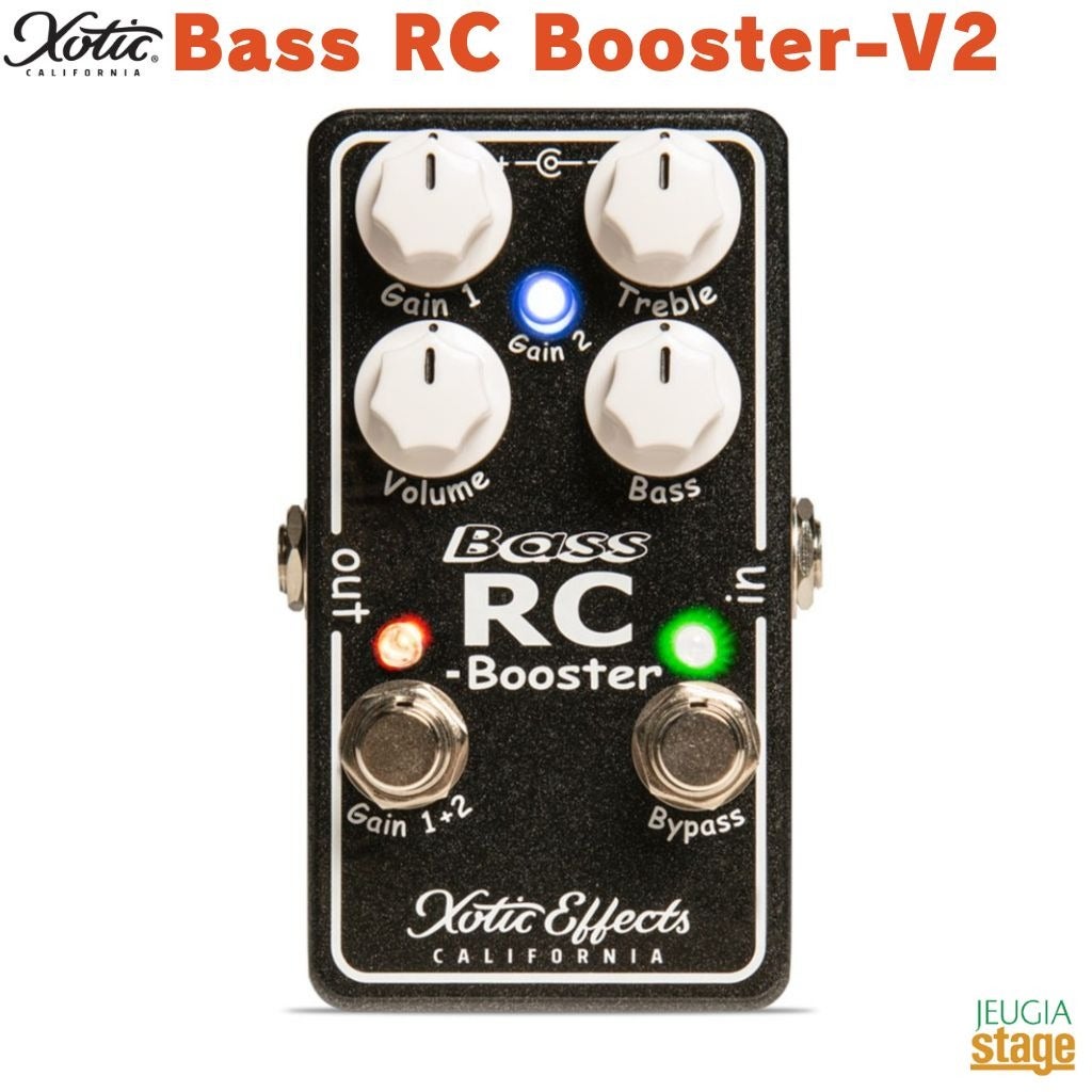 Xotic BRC-V2 (Bass RC Booster V2)エキゾチック アールシーブースター